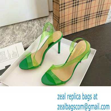 Gianvito Rossi Heel 11.5cm TPU METROPOLIS Sandals Green 2022
