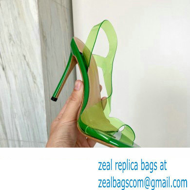 Gianvito Rossi Heel 11.5cm TPU METROPOLIS Sandals Green 2022