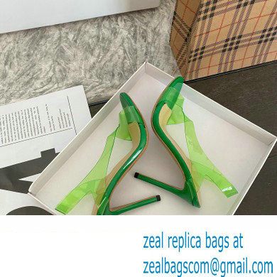 Gianvito Rossi Heel 11.5cm TPU METROPOLIS Sandals Green 2022
