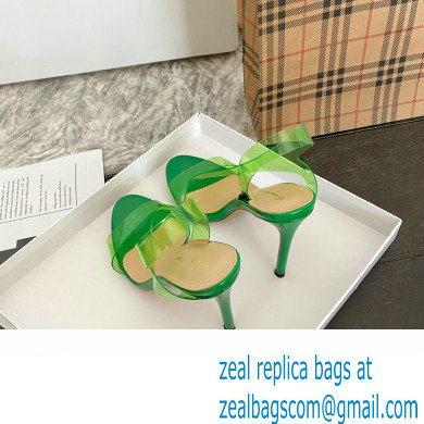 Gianvito Rossi Heel 11.5cm TPU METROPOLIS Sandals Green 2022