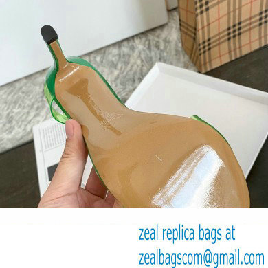 Gianvito Rossi Heel 11.5cm TPU METROPOLIS Sandals Green 2022