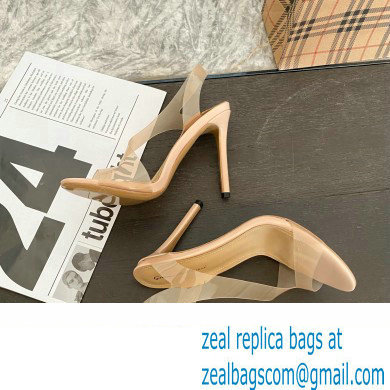 Gianvito Rossi Heel 11.5cm TPU METROPOLIS Sandals Nude 2022