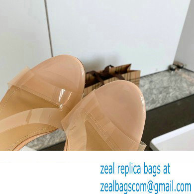 Gianvito Rossi Heel 11.5cm TPU METROPOLIS Sandals Nude 2022