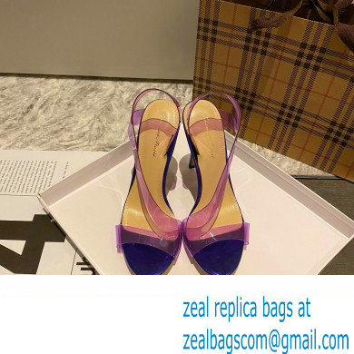 Gianvito Rossi Heel 11.5cm TPU METROPOLIS Sandals Purple 2022
