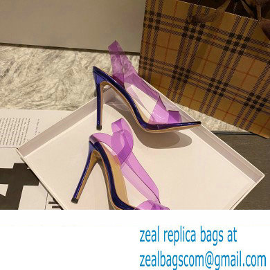 Gianvito Rossi Heel 11.5cm TPU METROPOLIS Sandals Purple 2022