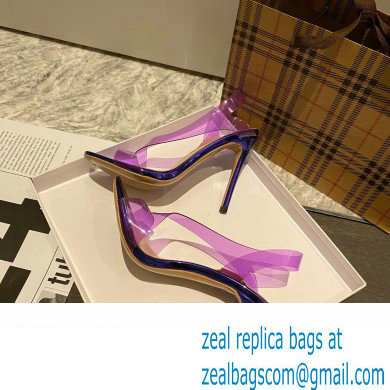 Gianvito Rossi Heel 11.5cm TPU METROPOLIS Sandals Purple 2022