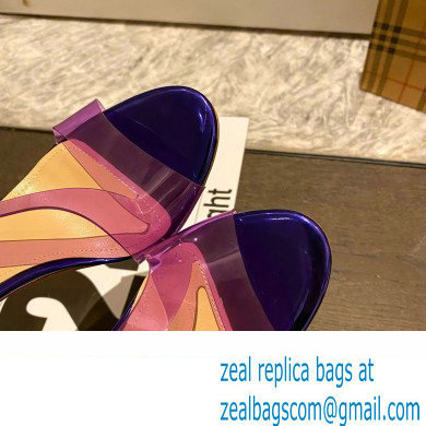 Gianvito Rossi Heel 11.5cm TPU METROPOLIS Sandals Purple 2022