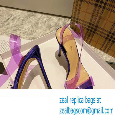 Gianvito Rossi Heel 11.5cm TPU METROPOLIS Sandals Purple 2022