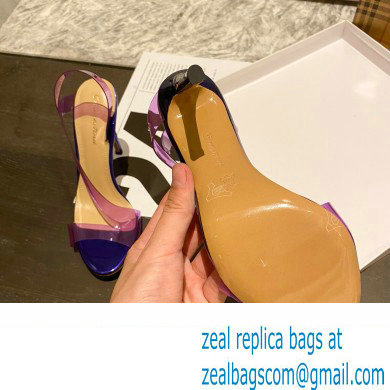 Gianvito Rossi Heel 11.5cm TPU METROPOLIS Sandals Purple 2022