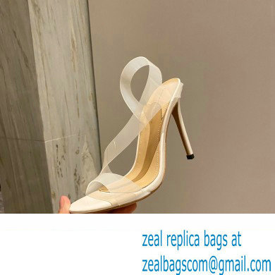 Gianvito Rossi Heel 11.5cm TPU METROPOLIS Sandals White 2022