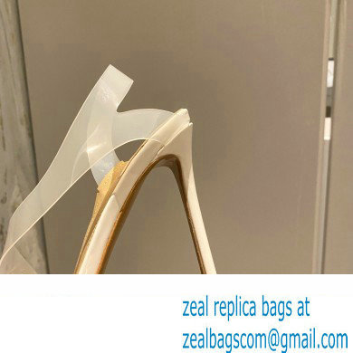 Gianvito Rossi Heel 11.5cm TPU METROPOLIS Sandals White 2022