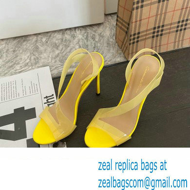 Gianvito Rossi Heel 11.5cm TPU METROPOLIS Sandals Yellow 2022