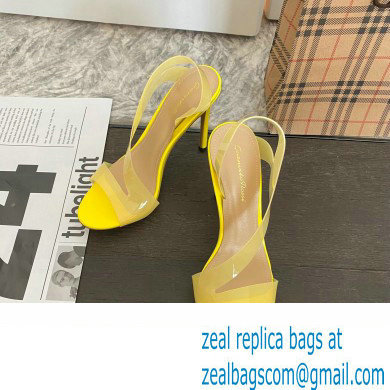 Gianvito Rossi Heel 11.5cm TPU METROPOLIS Sandals Yellow 2022