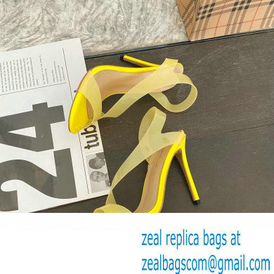 Gianvito Rossi Heel 11.5cm TPU METROPOLIS Sandals Yellow 2022