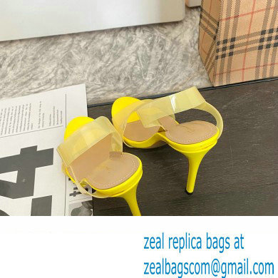 Gianvito Rossi Heel 11.5cm TPU METROPOLIS Sandals Yellow 2022