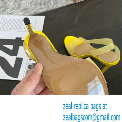 Gianvito Rossi Heel 11.5cm TPU METROPOLIS Sandals Yellow 2022