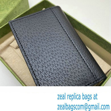 Gucci GG Marmont Card Case 547075 Black/Gold 2022