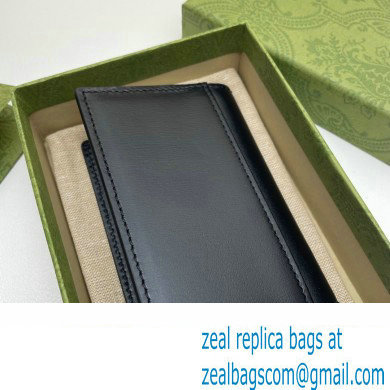 Gucci GG Marmont Card Case 547075 Black/Silver 2022