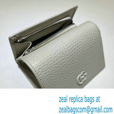 Gucci GG Marmont Medium Wallet 644407 Resin Hardware White 2022
