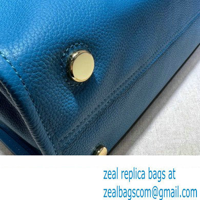 Gucci Medium/Large Tote Bag with Gucci Logo 674850 Blue 2022 - Click Image to Close