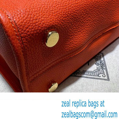 Gucci Medium/Large Tote Bag with Gucci Logo 674850 Orange 2022 - Click Image to Close