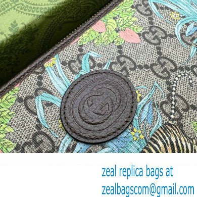 Gucci Tiger GG Pouch Cltuch Bag 688378 Flower Print 2022