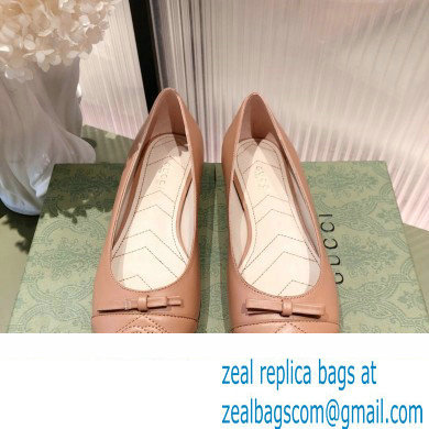 Gucci ballet flats with Double G 680878 Brown 2022