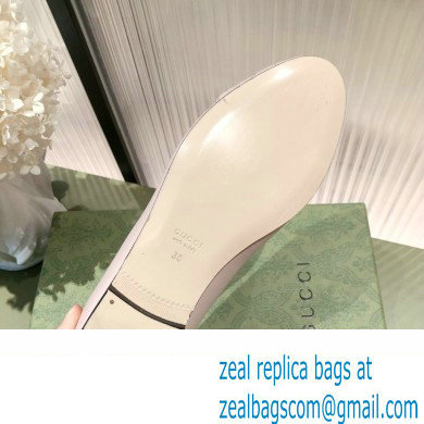 Gucci ballet flats with Double G 680878 Light Pink 2022