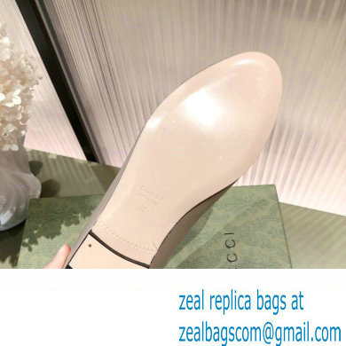 Gucci ballet flats with Double G 680878 Nude 2022