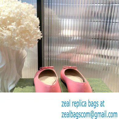 Gucci ballet flats with Double G 680878 Pink 2022