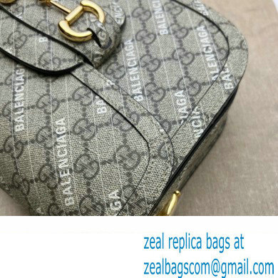 Gucci x Balenciaga The Hacker Project Horsebit 1955 Small Shoulder Bag 602204 2022