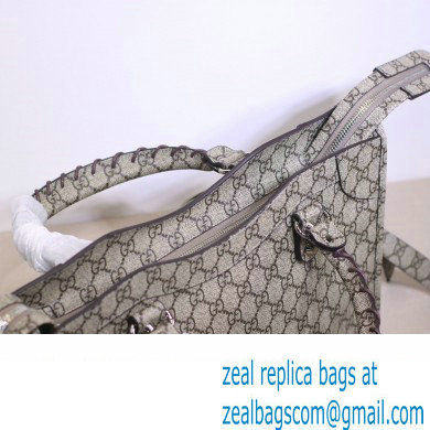 Gucci x Balenciaga The Hacker Project Medium Neo Classic Bag 681695 GG Beige 2022 - Click Image to Close