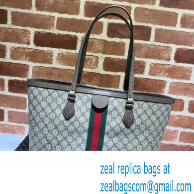 Gucci x Balenciaga The Hacker Project Medium Tote Bag 680125 GG Canvas Beige 2022