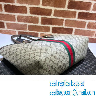 Gucci x Balenciaga The Hacker Project Medium Tote Bag 680125 GG Canvas Beige 2022