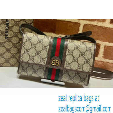 Gucci x Balenciaga The Hacker Project Mini Bag 680131 GG Canvas Beige 2022