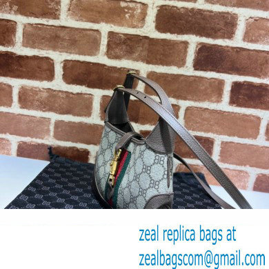 Gucci x Balenciaga The Hacker Project Mini Hobo Bag 680132 GG Canvas Beige 2022