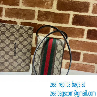 Gucci x Balenciaga The Hacker Project Phone Bag 680130 GG Canvas Beige 2022