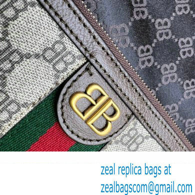 Gucci x Balenciaga The Hacker Project Pouch Bag 680382 GG Canvas Beige 2022