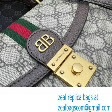 Gucci x Balenciaga The Hacker Project Small Handbag 680119 GG Canvas Beige 2022