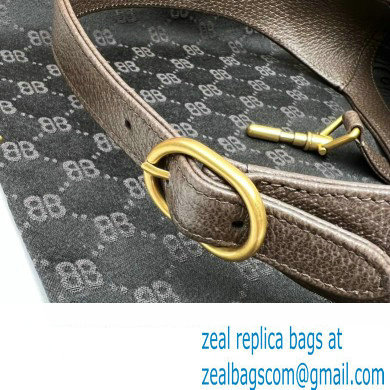 Gucci x Balenciaga The Hacker Project Small Hobo Bag 680118 GG Canvas Beige 2022