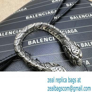 Gucci x Balenciaga The Hacker Project small Dionysus bag black 400249 2022