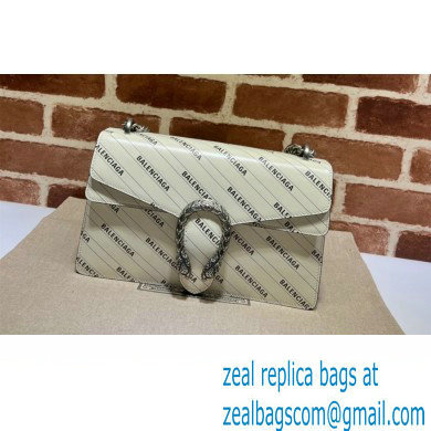 Gucci x Balenciaga The Hacker Project small Dionysus bag white 400249 2022