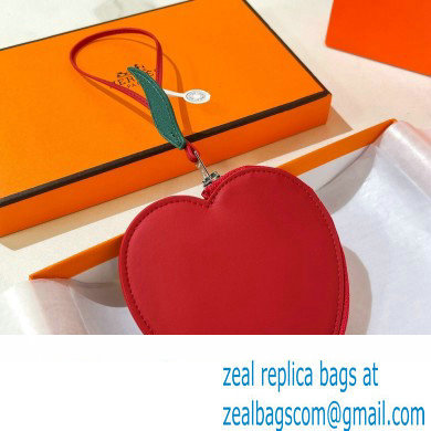 Hermes Apple Leather Fruit Bag Charm 2022 - Click Image to Close