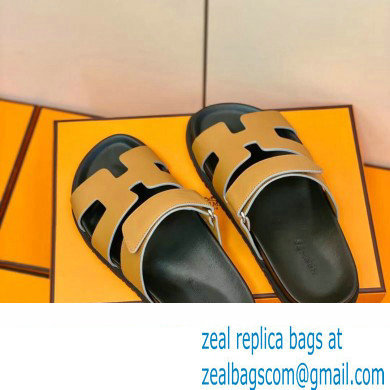 Hermes Original Calfskin Chypre Sandals 03