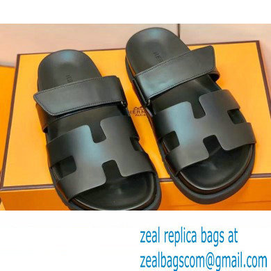 Hermes Original Calfskin Chypre Sandals 06