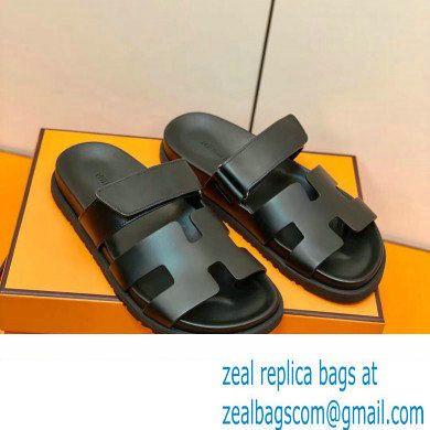 Hermes Original Calfskin Chypre Sandals 06