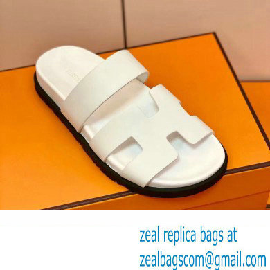 Hermes Original Calfskin Chypre Sandals 08