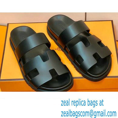 Hermes Original Calfskin Chypre Sandals 09