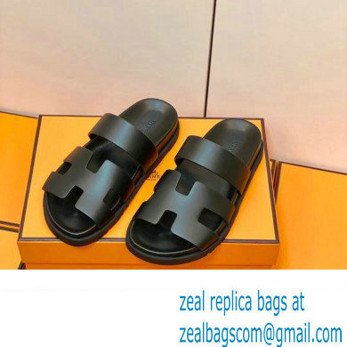 Hermes Original Calfskin Chypre Sandals 09