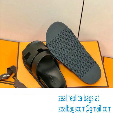 Hermes Original Calfskin Chypre Sandals 09